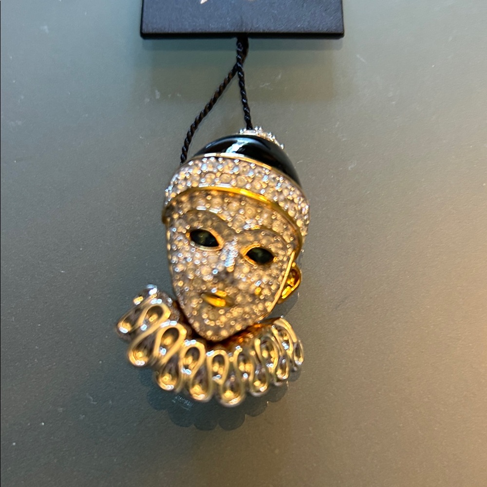 Swarovski Pierrot Clown Brooch retired and rare piece of - Picture 3 of 5